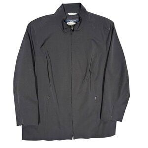 Marina Rinaldi Sport Zip Up Shell Jacket Made in Italy Japan Exclusive 27
